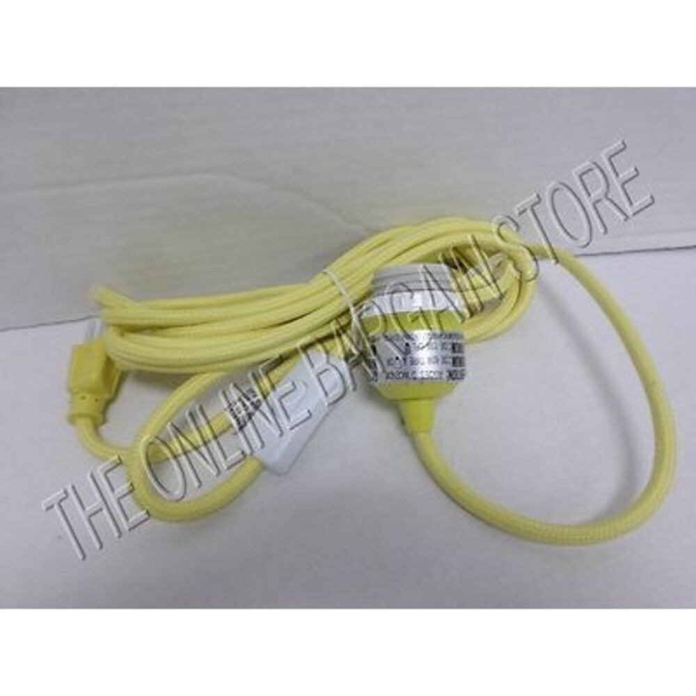 Pottery Barn West Elm Pendant Light Cord Set Kit Attachment Turmeric Yellow 15'